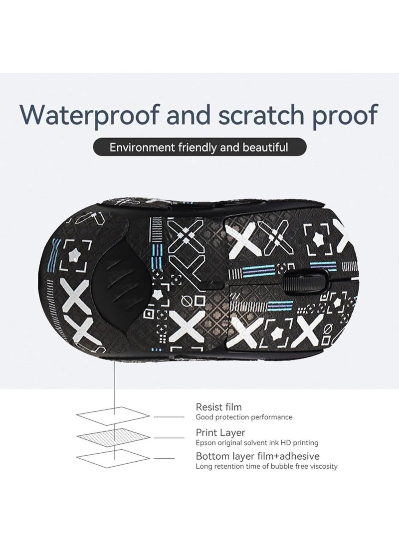 أوشيما شريط لمس الفأرة، مناسب لفأرة الألعاب اللاسلكية، شريط لمس مضاد للانزلاق، مجموعة ترقية فائقة للمفاتيح، ملصق مقاوم للعرق ومضاد للانزلاق، تصميم يلتصق ذاتيًا، إكسسوارات ألعاب - Image 2